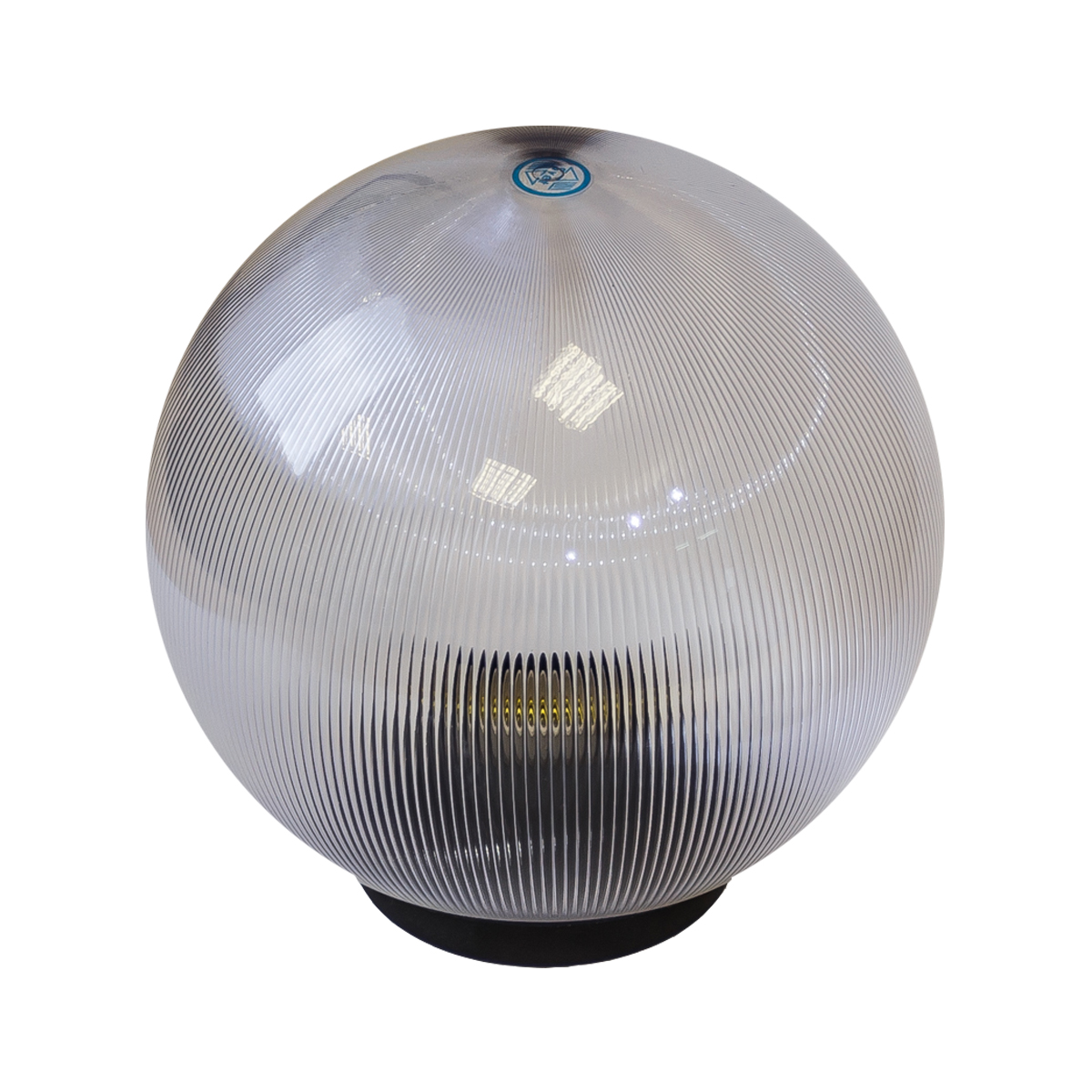 НТУ 02-100-352 ЭРА Светильник садово-парковый шар прозрачный призма D350mm Е27 (4/12)