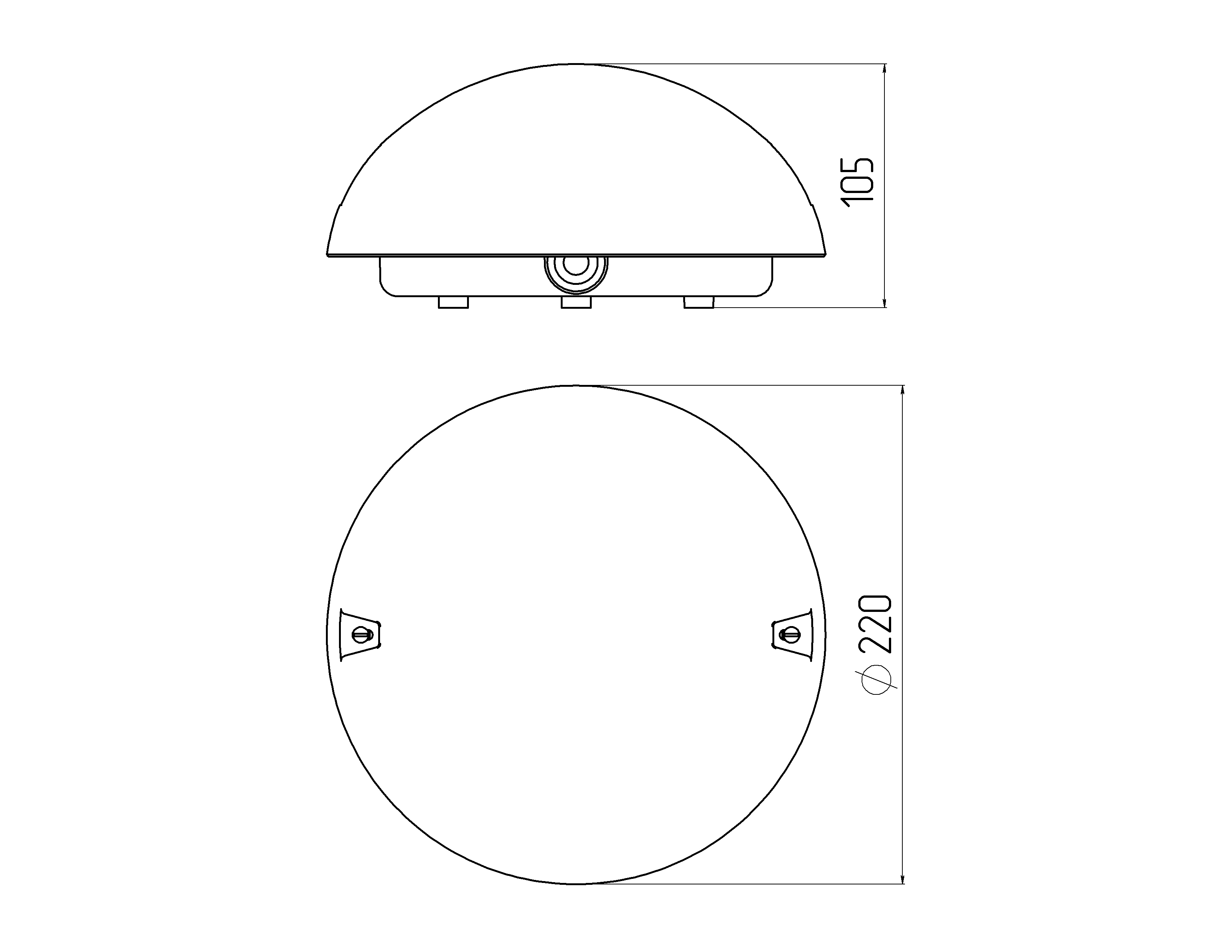 НБП 06-60-012 ЭРА Светильник Сириус антивандальный IP54 E27 max 60Вт D220 КРУГ МАТОВ (5/175)