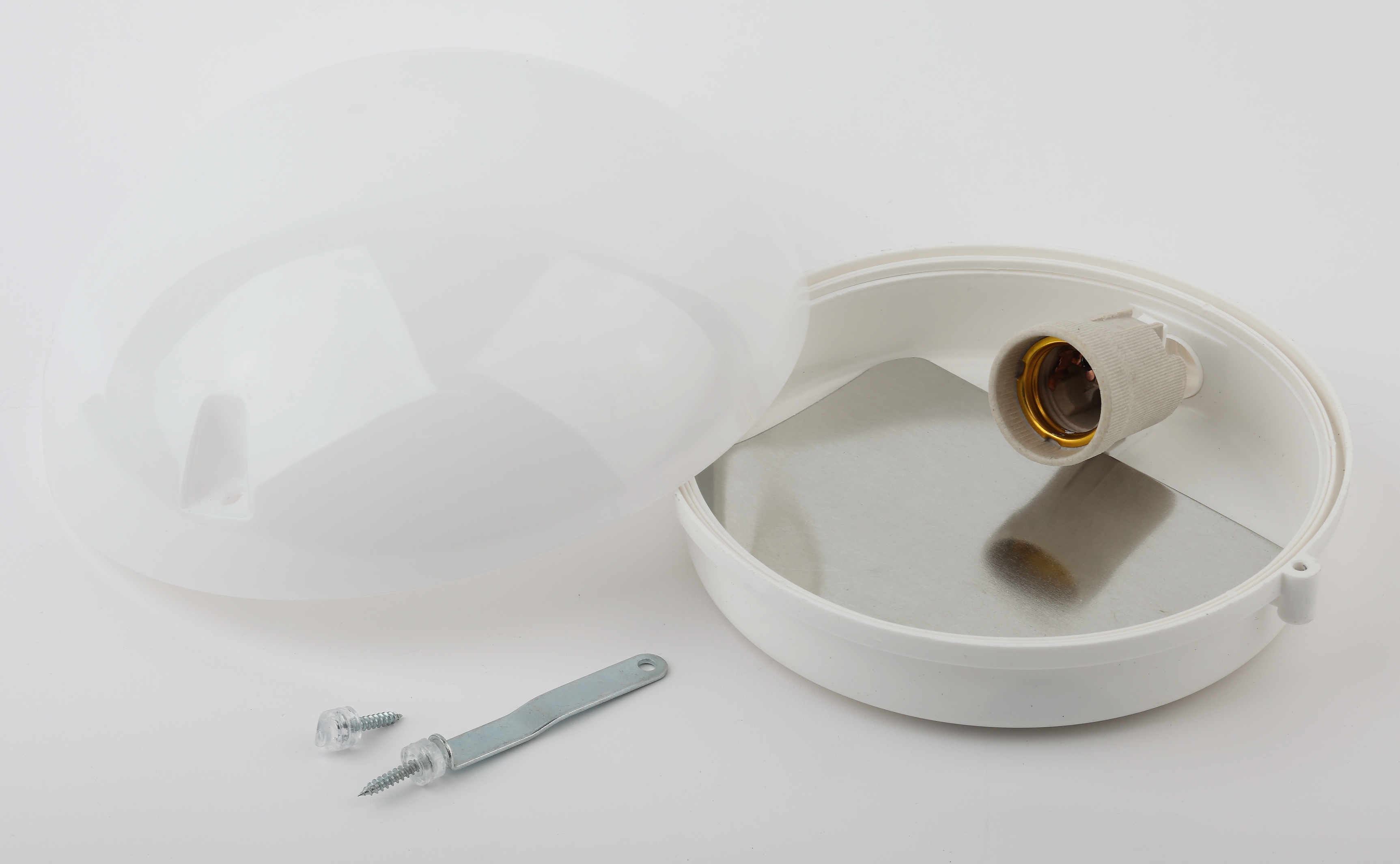 НБП 06-60-012 ЭРА Светильник Сириус антивандальный IP54 E27 max 60Вт D220 КРУГ МАТОВ (5/175)