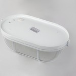 НБП 04-100-002 в инд. упаковке ЭРА Светильник Акватермо ал/стекло решетка IP54 E27 max 60Вт 280х160