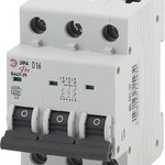 Автоматический выключатель ЭРА PRO NO-902-228 ВА47-29 3Р 1А 4,5кА кривая D