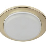 KL70 GD /1 Светильник ЭРА под лампу Gx53 тонкий, 220V, 13W, золото (40/2200)