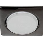 KL71 BK /1 (к) Светильник ЭРА под лампу Gx53 квадр.,220V, 13W,черный металл (40/960)