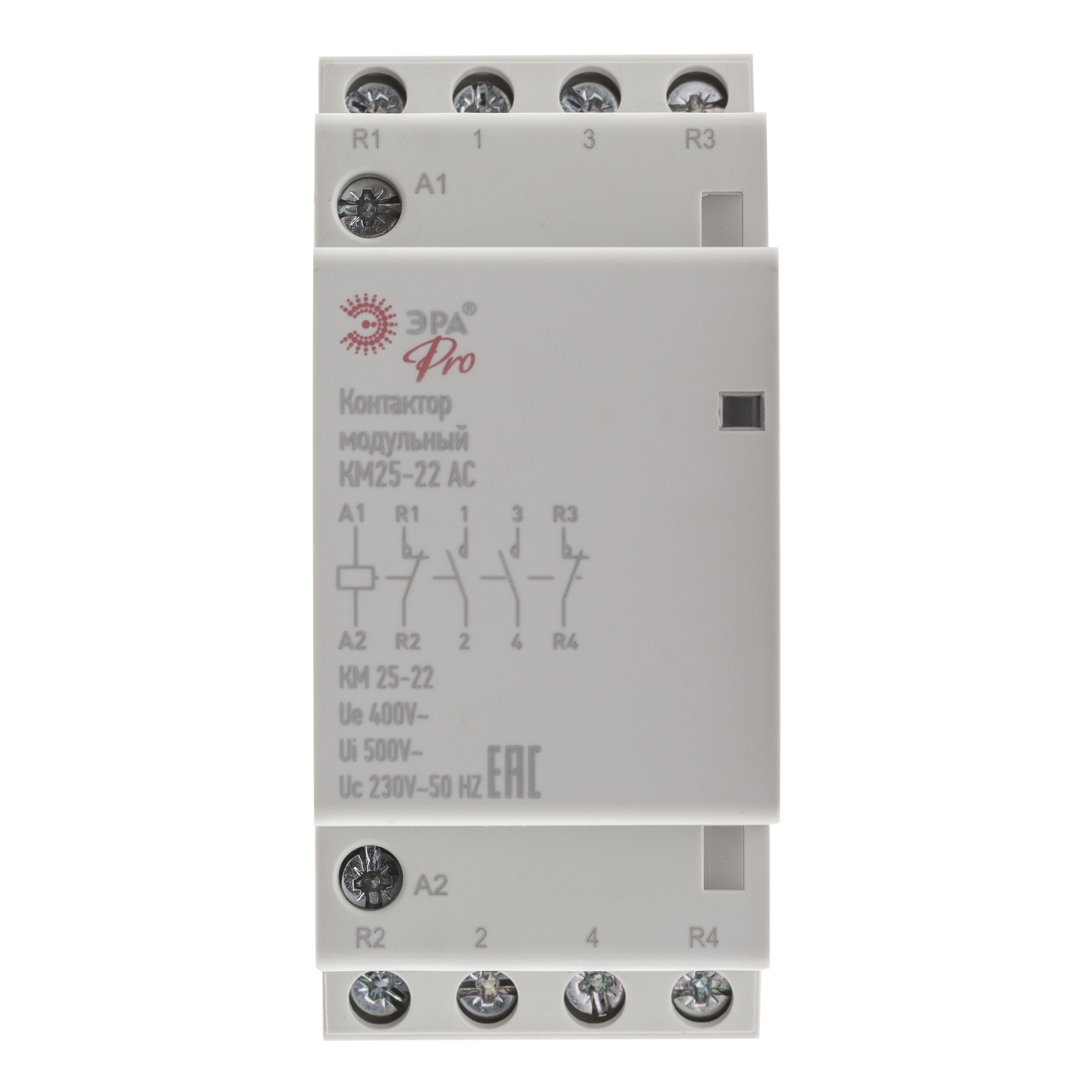 Контактор модульный ЭРА PRO NO-902-299 КМ25-22 AC