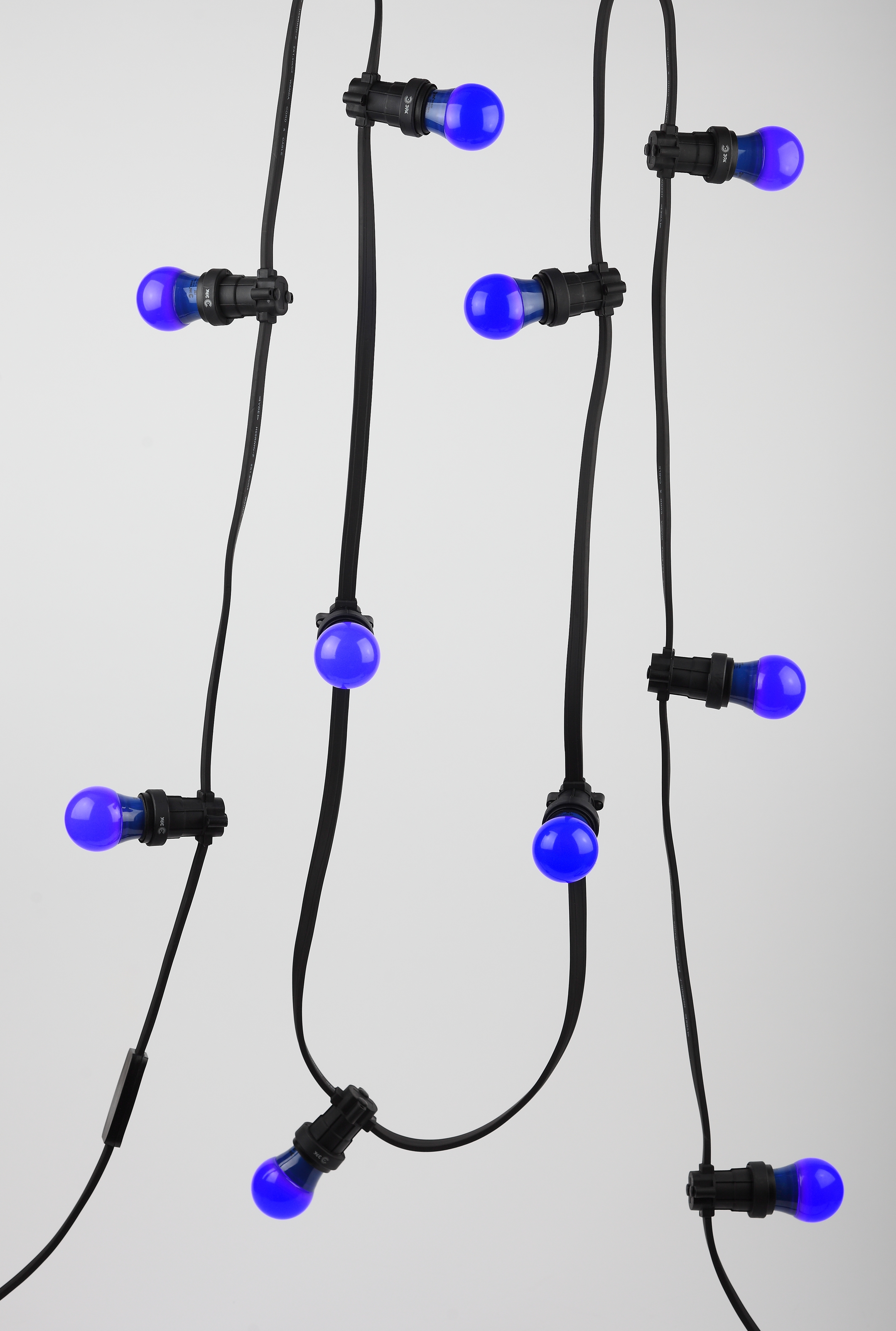 ERABL50-E27 ЭРА LED A50-3W-E27 ЭРА (диод. груша син., 13SMD, 3W, E27, для белт-лайт) (10/100/3600)