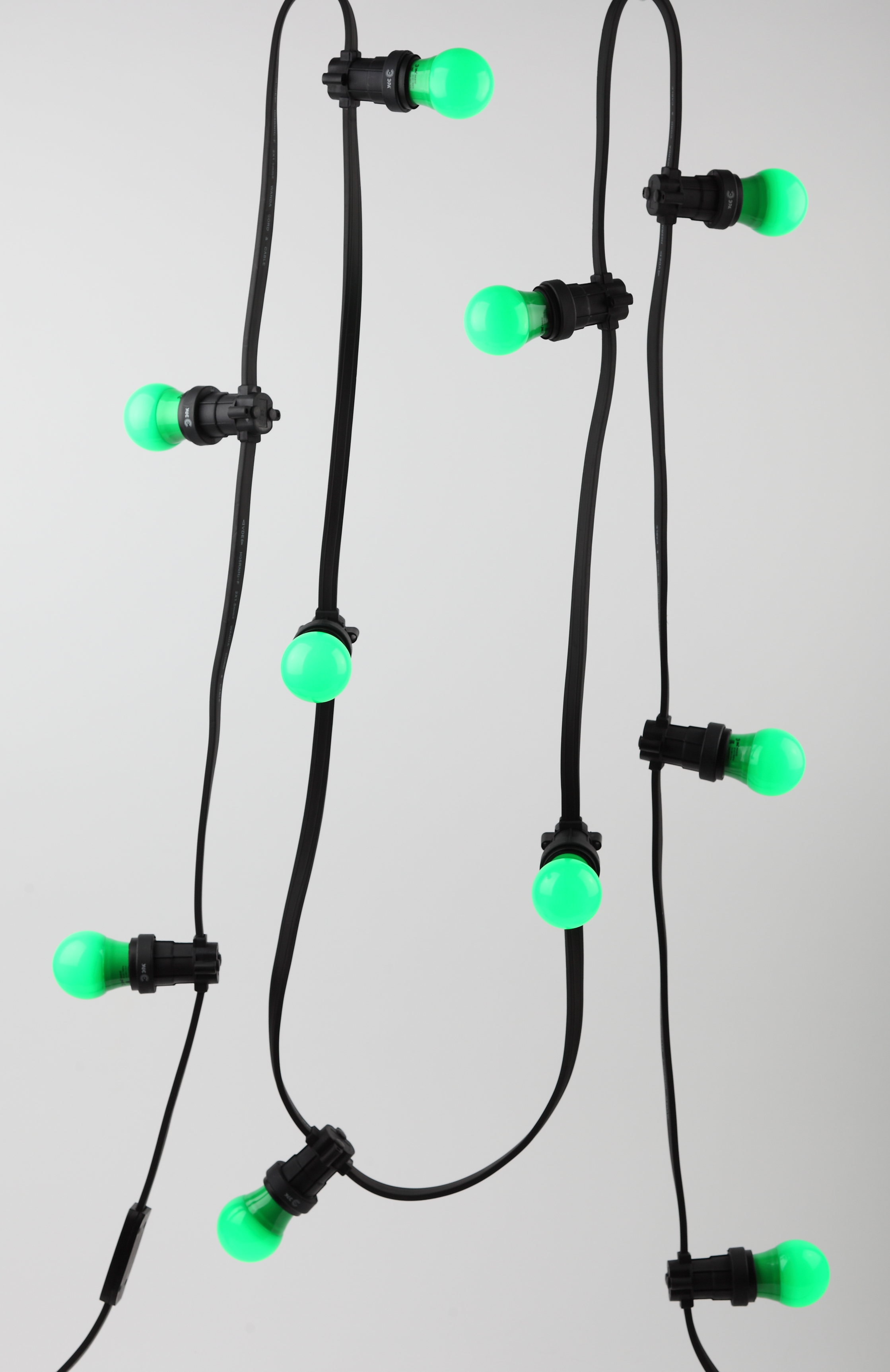 ERAGL50-E27 ЭРА LED A50-3W-E27 ЭРА (диод. груша зел., 13SMD, 3W, E27, для белт-лайт) (10/100/3600)
