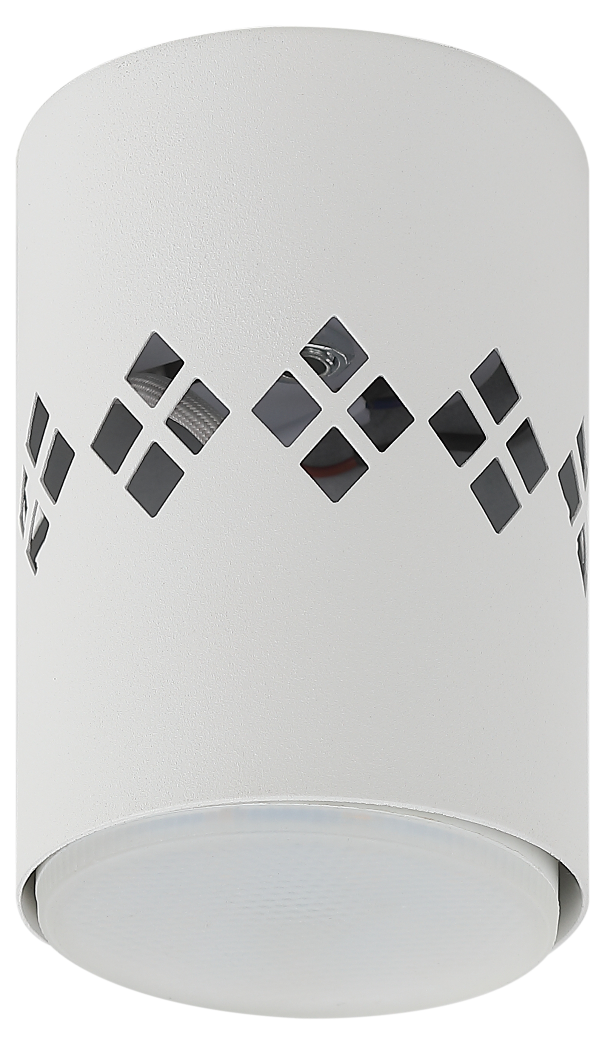 Светильник настенно-потолочный спот ЭРА  OL10 LD GX53 WH белый, подсветка 1 W