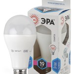 LED A65-19W-840-E27 ЭРА (диод, груша, 19 Вт, нейтр, E27) (10/100/1500)