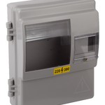 Корпус пластиковый ЩУРн-П 1/4 IP54 (КДЕ-1) ЭРА  KDE_1 (290х240х110)