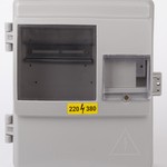 Корпус пластиковый ЩУРн-П 1/4 IP54 (КДЕ-1) ЭРА  KDE_1 (290х240х110)
