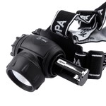 Фонарь налобный светодиодный ЭРА  GB-410 на батарейках 3хААА, 3 режима, черный, IP44