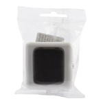 Кнопка дверного звонка ЭРА  D2 проводного, черная, 1 мелодия