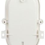 Светильник ЭРА  НБП 01-60-012 с ободком Евро пластик / стекло IP53 E27 max 60Вт 184х115х90 овал белый