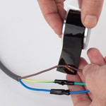 Изолента ЭРА PRO PROSS25 силиконовая самослипающаяся 25 мм х 3 м черная