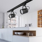 TR3 - 12 BK Трековый Светильник ЭРА 12Вт черный SMD (20/240)
