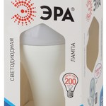 LED A65-25W-840-E27 ЭРА (диод, груша, 25Вт, нейтр, E27) (10/100/1200)