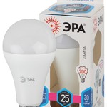 LED A65-25W-840-E27 ЭРА (диод, груша, 25Вт, нейтр, E27) (10/100/1200)