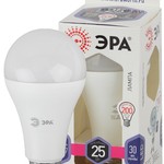 LED A65-25W-860-E27 ЭРА (диод, груша, 25Вт, хол, E27) (10/100/1200)