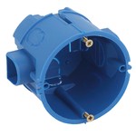 ЭРА Коробка установочная КУТС 68х60мм для твердых стен саморез., стыковочные узлы синяя IP20 (160/3200)