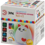 ЭРА светильник-ночник NLED-413-1W-P белый с розовым (30/60/360)
