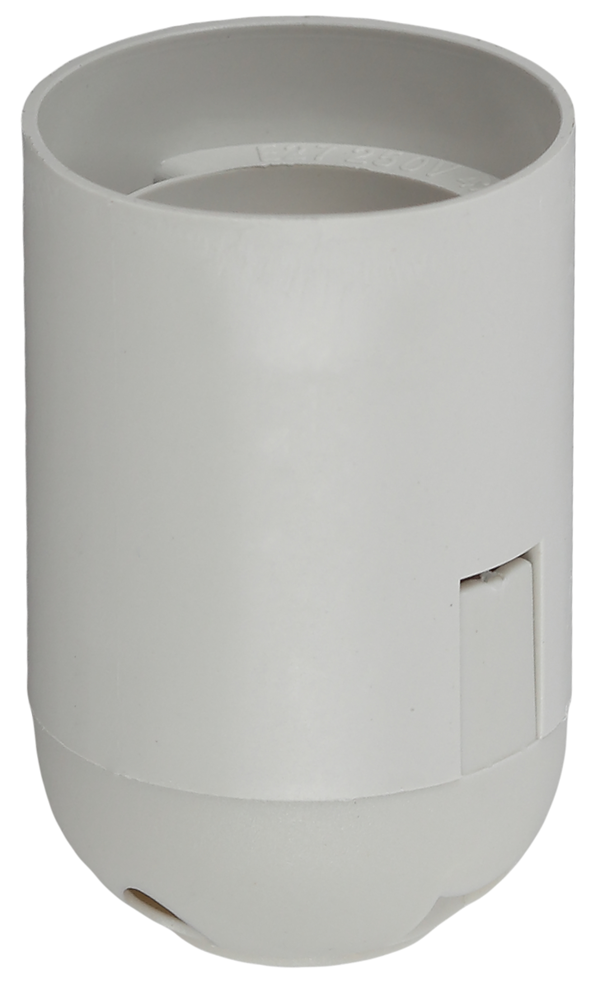 ЭРА Патрон Е27 подвесной,пластик, белый (x50) (50/400/9600)