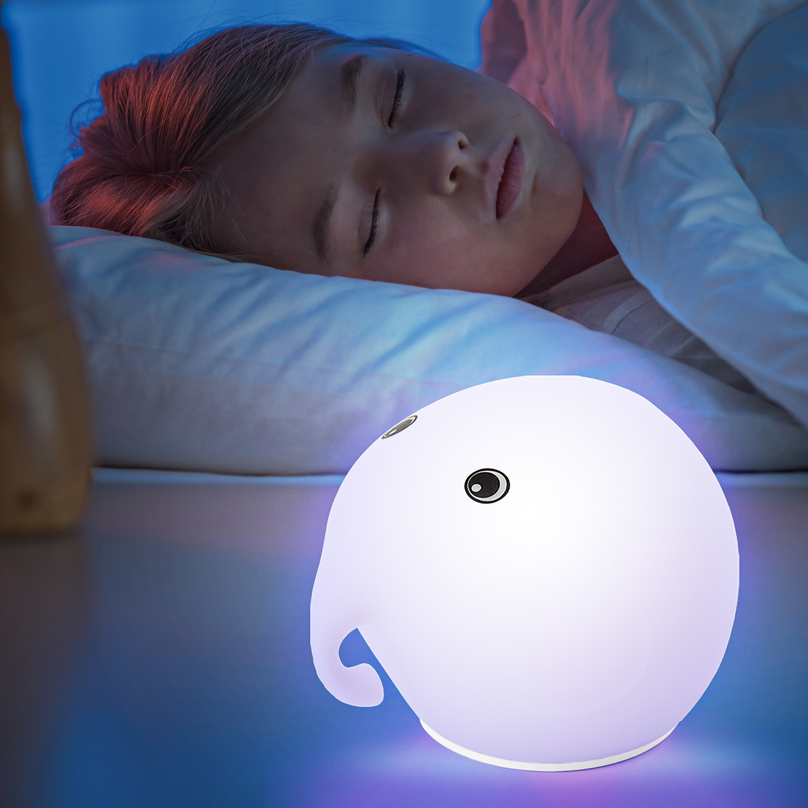 ЭРА светильник-ночник NLED-418-2W-W белый (12/480)