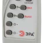 ЭРА Консольный светильник на солн. бат.,COB,40W, с датч. движ.,ПДУ,750lm, 5000К, IP65 (6/126)