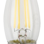 F-LED B35-9w-827-E27 ЭРА (филамент, свеча, 9Вт, тепл, E27) (10/100/5000)