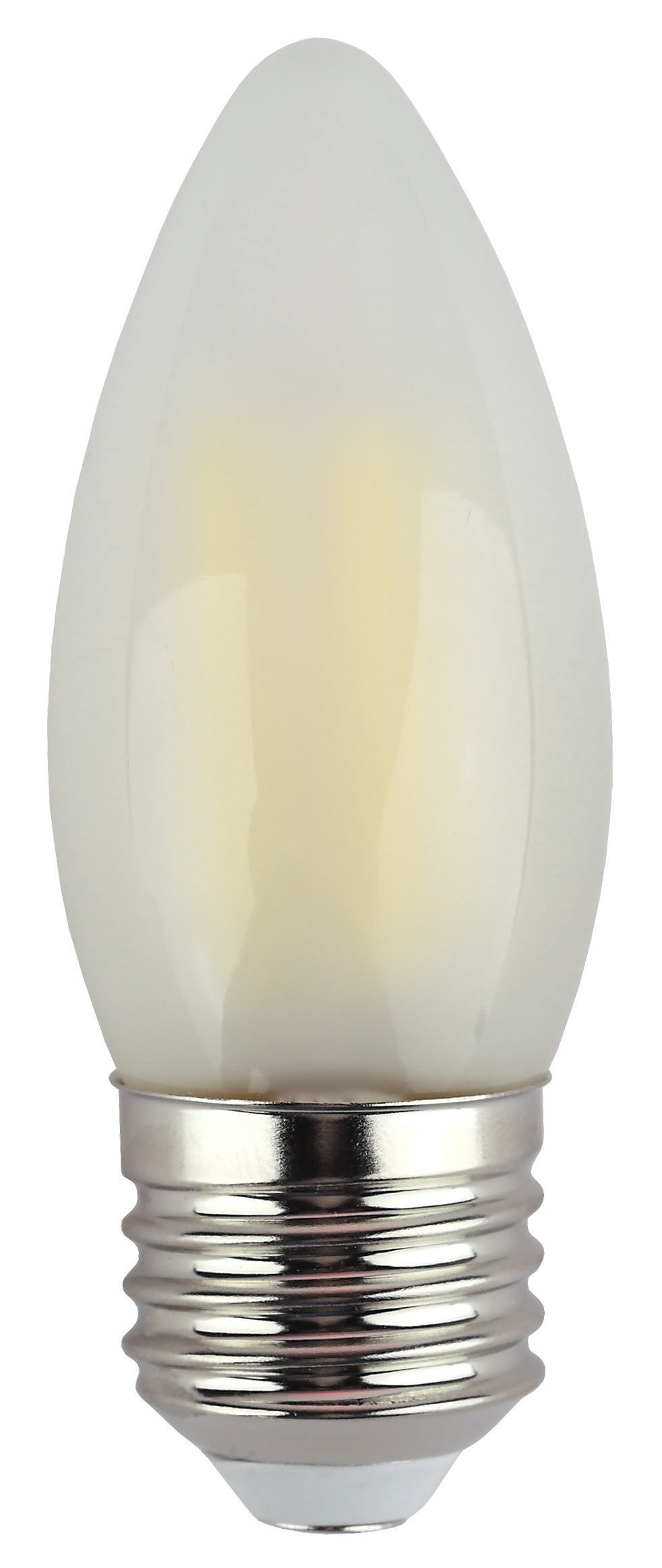F-LED B35-9w-840-E27 frost ЭРА (филамент, свеча мат, 9Вт, нейтр, E27) (10/100/5000)