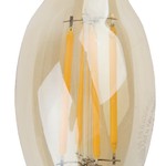 F-LED BXS-5W-840-E14 gold ЭРА (филамент, свеча на ветру золот, 5Вт, нетр, E14) (10/100/4000)