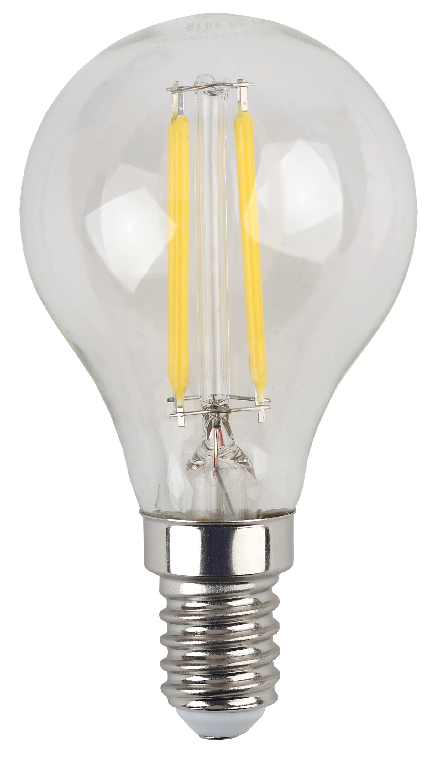 F-LED P45-11w-840-E14 ЭРА (филамент, шар, 11Вт, нейтр, E14) (10/100/4000)