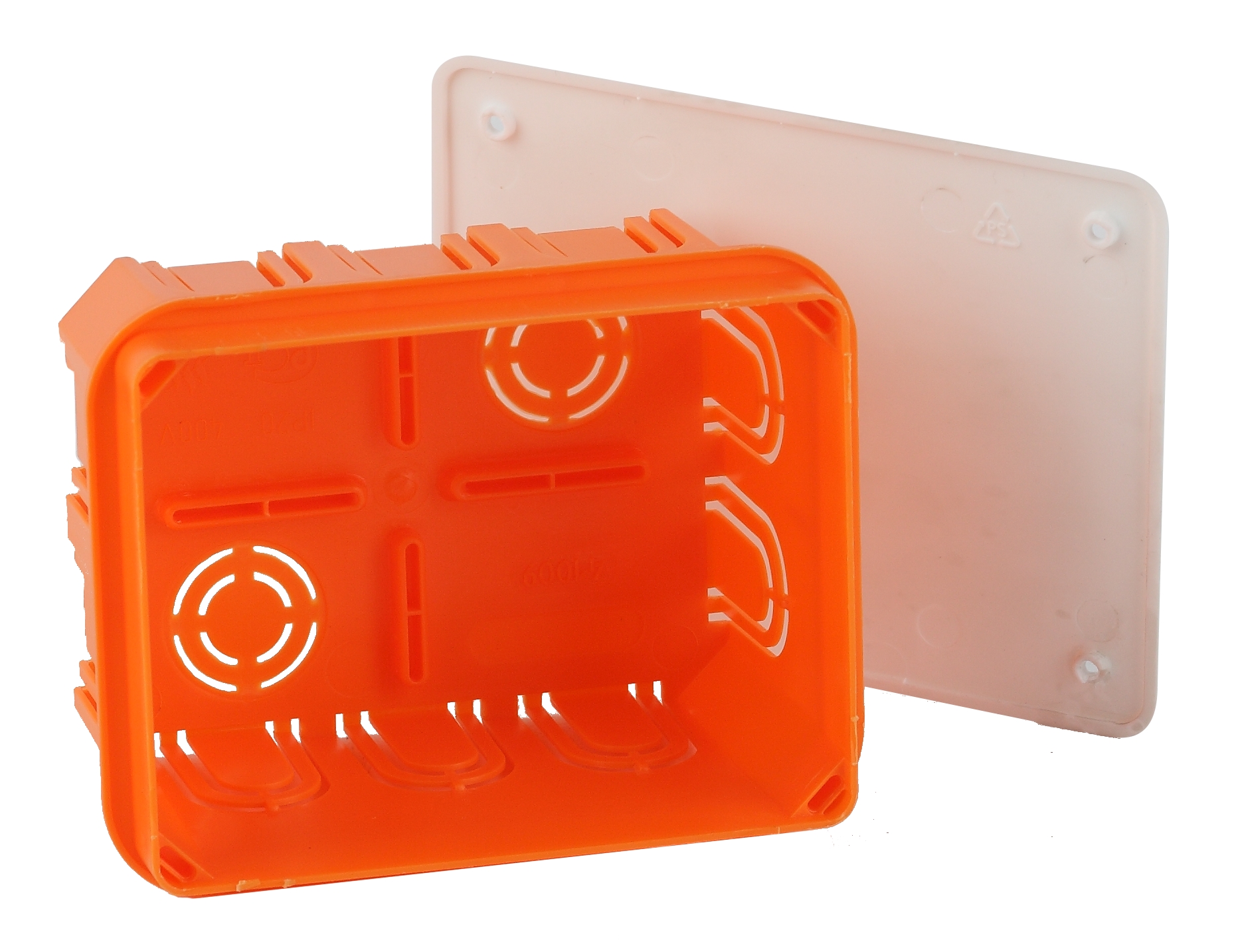 ЭРА Коробка распаячная KRT 120х92х70мм для твердых стен, саморез., крышка  IP20 (56/504)