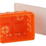 ЭРА Коробка распаячная KRT 120х92х70мм для твердых стен, саморез., крышка  IP20 (56/504)