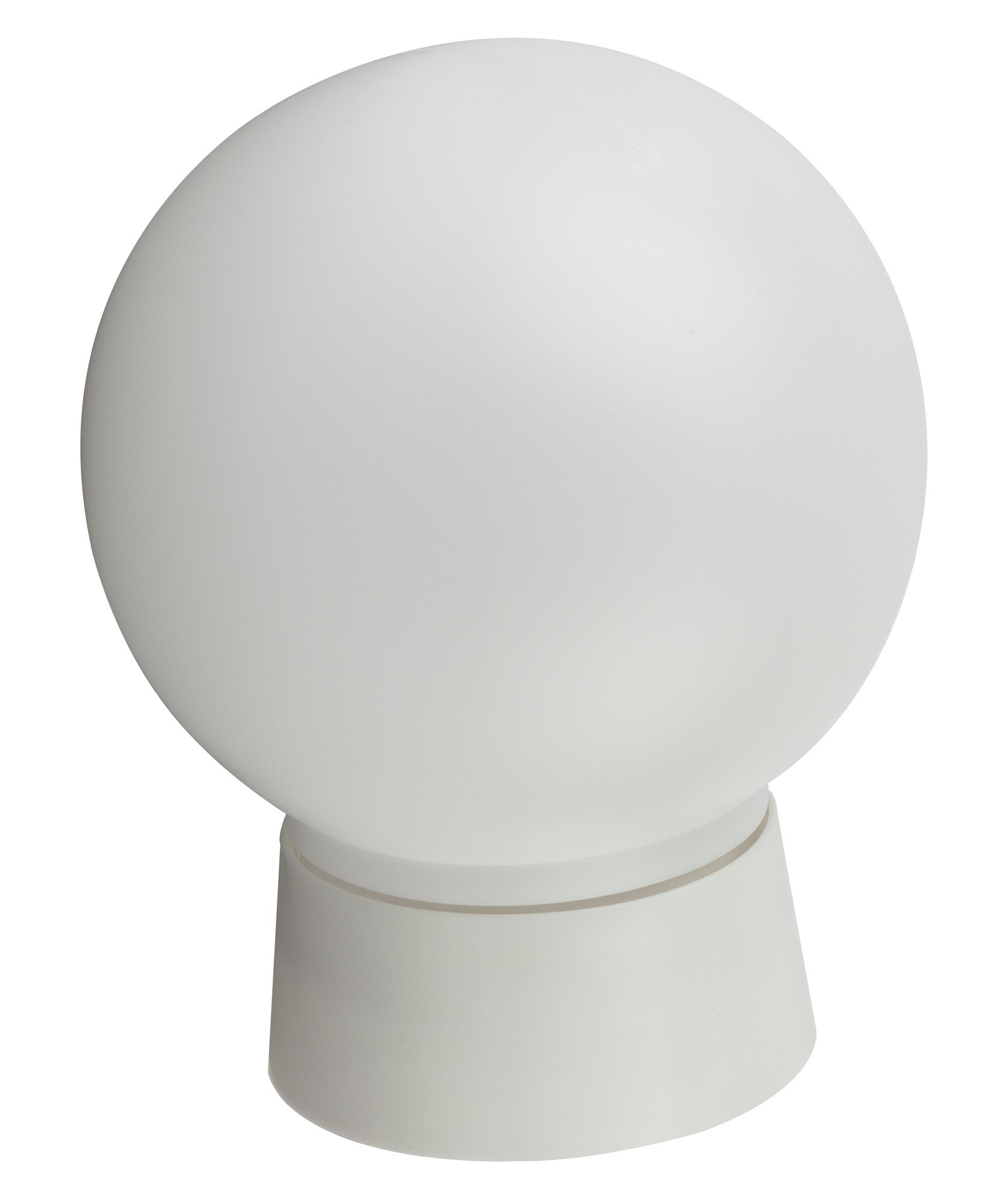 Светильник ЭРА  НБП 01-60-004 c прямым основанием Гранат полиэтилен IP20 E27 max 60Вт D150 шар белый