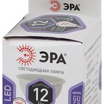 LED MR16-12W-860-GU5.3 ЭРА (диод, софит, 12Вт, холод, GU5.3) (10/100/4200)