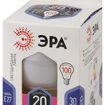 LED G125-20W-6000K-E27 ЭРА (диод, шар декор, 20Вт, холод, E27) (20/240)