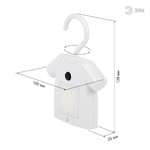 ЭРА светильник-ночник NLED-485-1W-SW-W белый (48/1344)