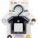 ЭРА светильник-ночник NLED-486-1W-MS-BK черный (48/1344)