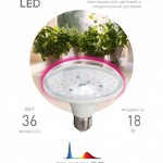 ЭРА FITO-18W-RB-E27 (30/840)