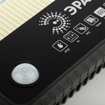 ЭРА Прожектор светодиодный уличный на солн. бат. 100W, 1200 lm, 5000K, с датч. движения, ПДУ, IP65 (