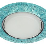 DK LD22 BL/WH Светильник ЭРА декор cо светодиодной подсветкой Gx53, голубой (50/800)