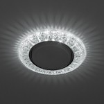 DK LD22 SL/WH Светильник ЭРА декор cо светодиодной подсветкой Gx53, прозрачный (50/800)