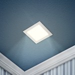 LED 2-6-4K eco Светильник ЭРА светодиодный квадратный LED 6W  220V 4000K (40/960)