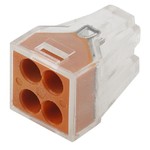 ЭРА NO-222-19 Клемма СМК, серия 104, 4 отверстия, 1.0-2.5мм2 (упак. 100 шт.) (100/5000/120000)