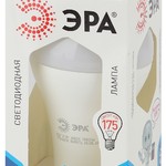 LED A65-21W-840-E27 ЭРА (диод, груша, 21Вт, нейтр, E27) (10/100/1200)