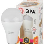 LED A65-25W-827-E27 ЭРА (диод, груша, 25Вт, тепл, E27) (10/100/1200)