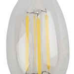 F-LED BXS-5W-827-E14 ЭРА (филамент, свеча на ветру, 5Вт, тепл, E14) (10/100/2800)