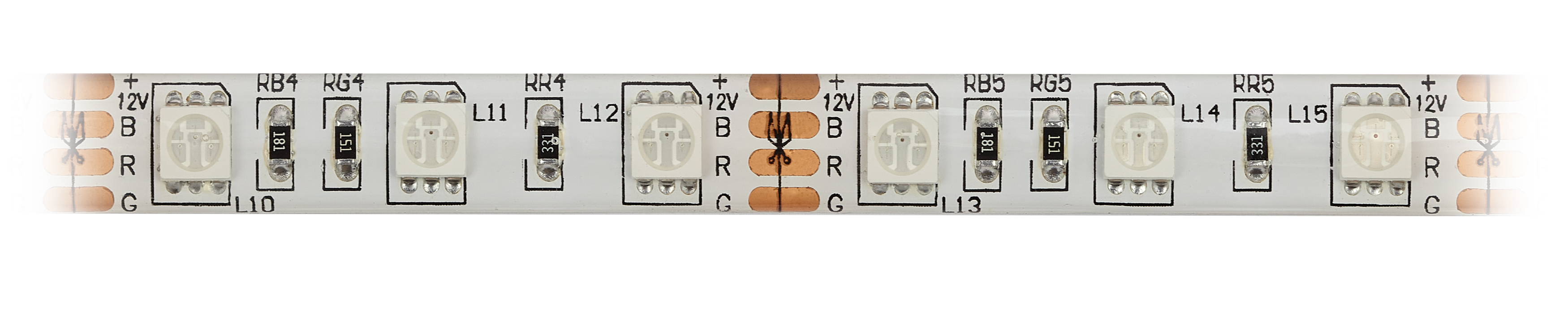 ЭРА Лента светодиодная LS5050-14,4-60-12-RGB-IP65-2year-5m (70/2100)
