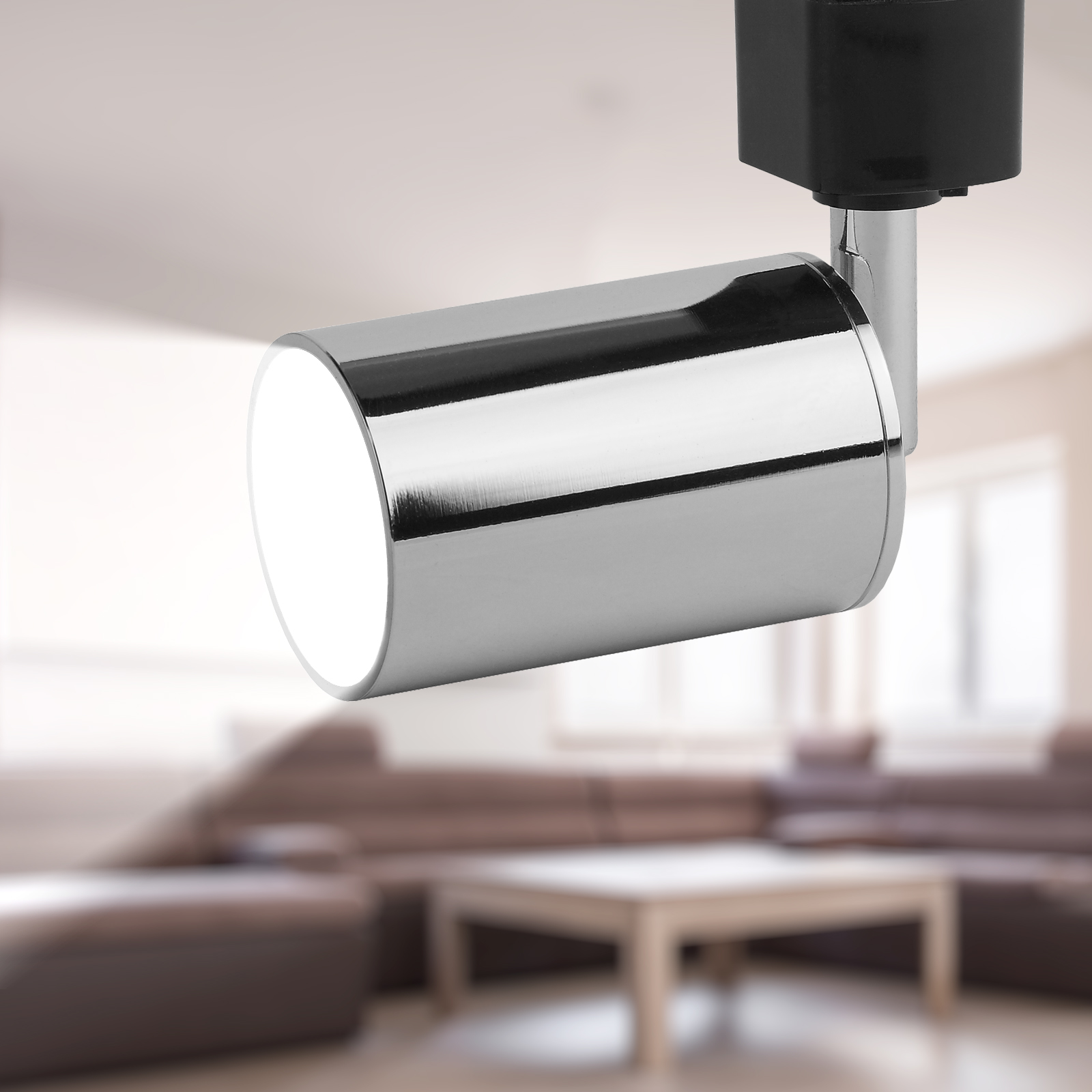 Трековый светильник однофазный ЭРА  TR14-GU10 CH MR16 хром