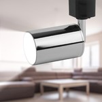 Трековый светильник однофазный ЭРА  TR14-GU10 CH MR16 хром